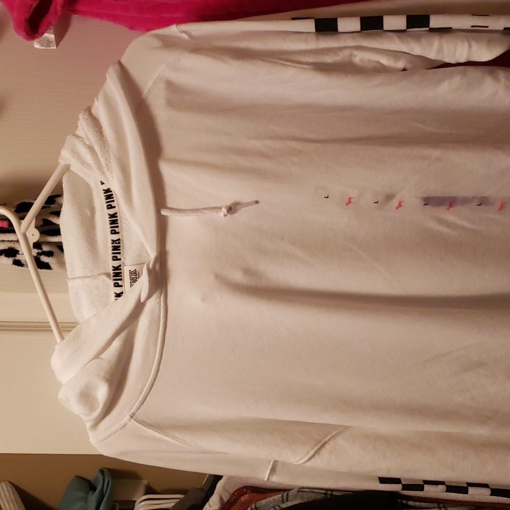 Pink Victoria's Secret hoodie